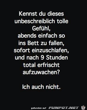 tolle Gefuehl tolle Gefuehl