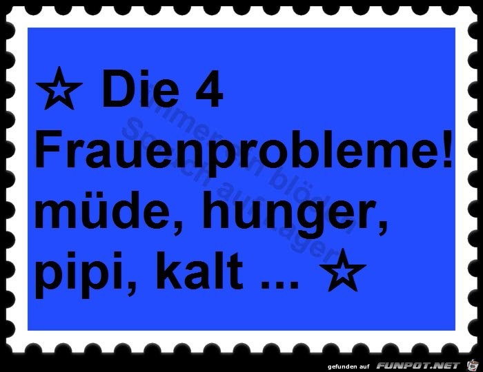 Frauenprobleme Frauenprobleme