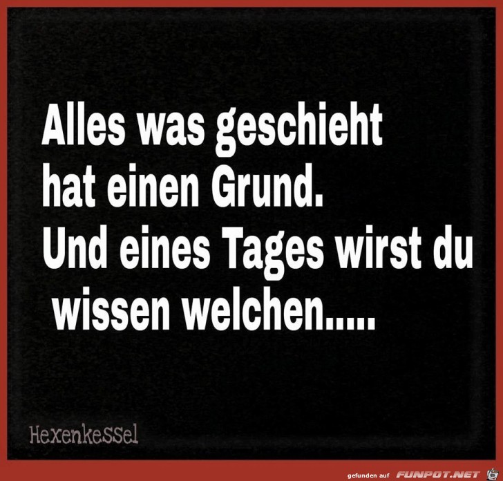 Alles was geschieht