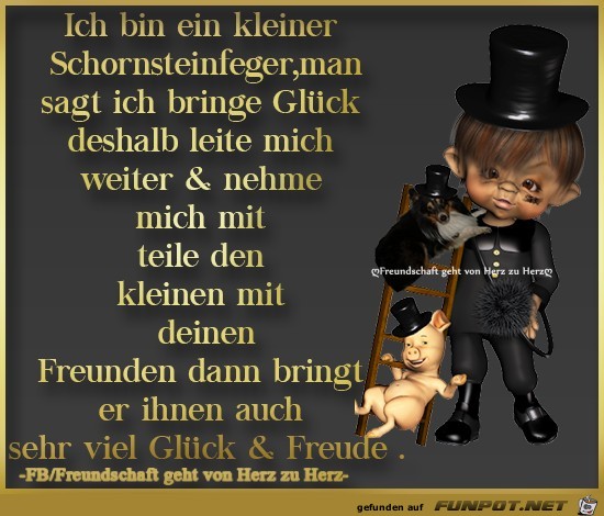 Ich bin ein kleiner Schornsteinfeger Ich bin ein kleiner Schornsteinfeger