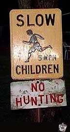 no hunting