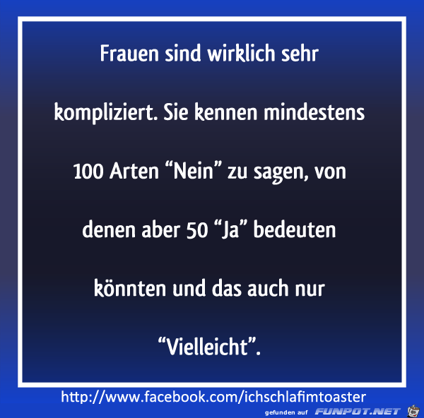 nein ja vielleicht