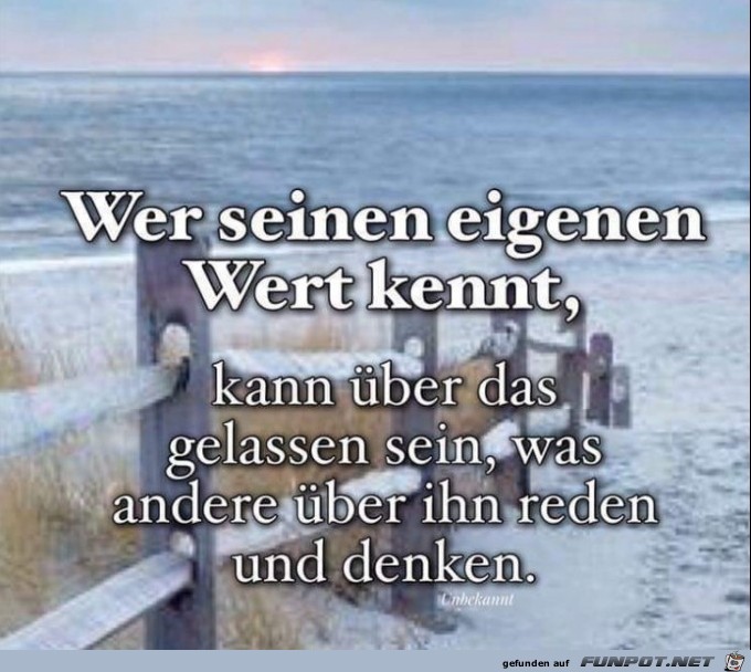 wer seinen wert kennt wer seinen wert kennt