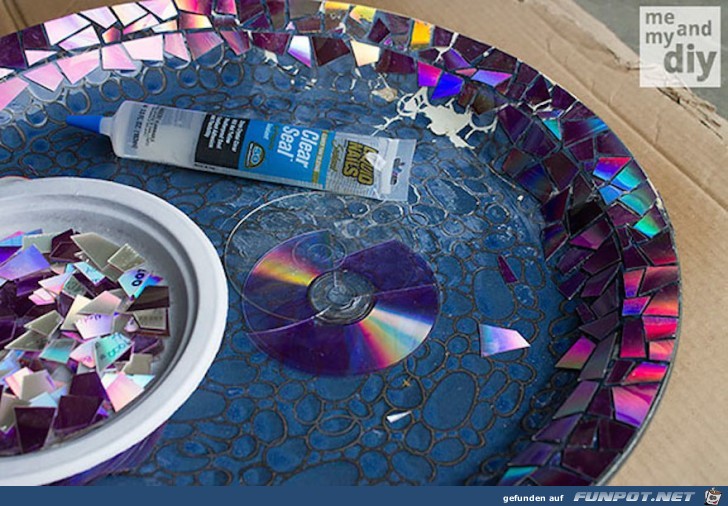 Kunstwerke aus alten CD s 5 Kunstwerke aus alten CD s 5