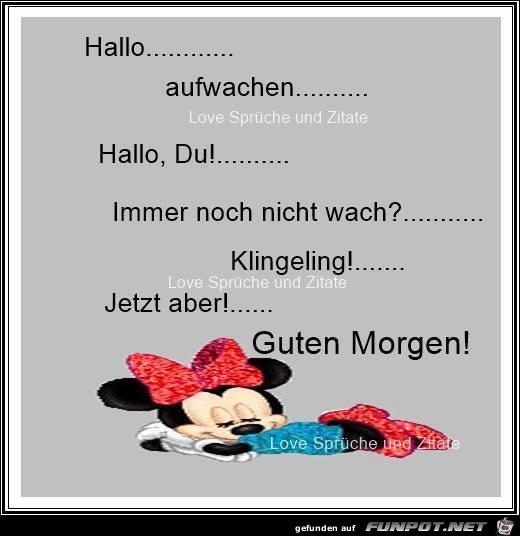 Hallo aufwachen Hallo aufwachen