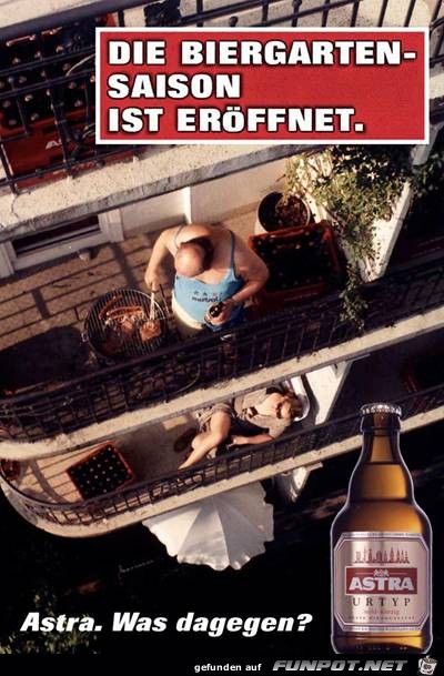 das nenne ich mal eine gelungene Bierwerbung