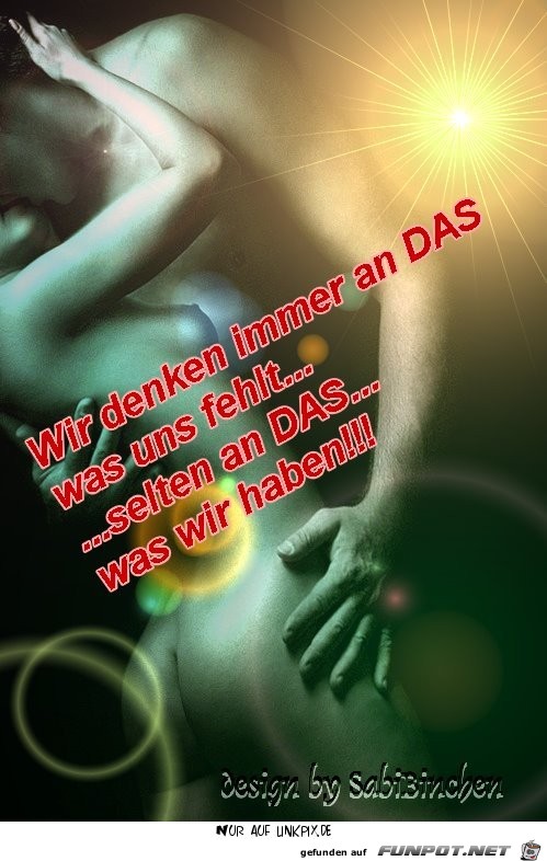 wir denken immer an das