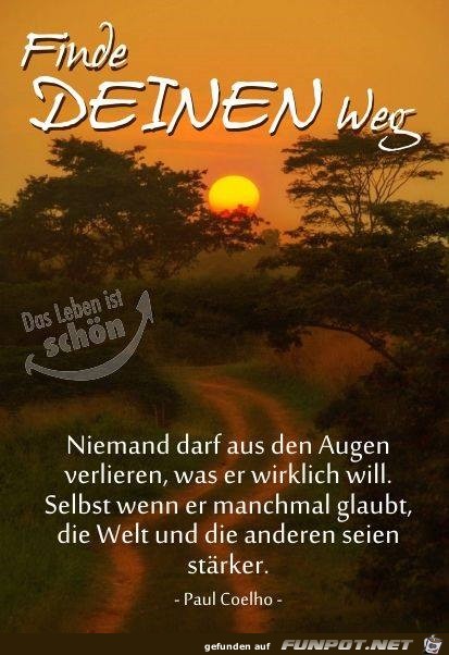 Finde deinen Weg