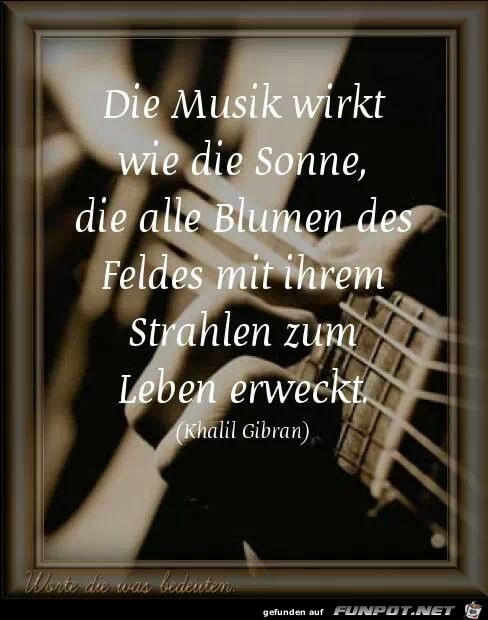 die musik wirkt