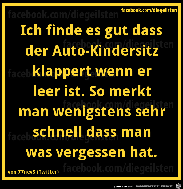 diegeilsten Auto-Kindersitz