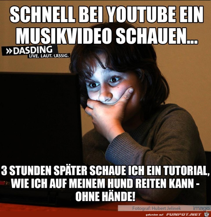 Schnell bei youtube