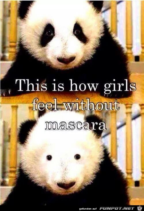 Ohne Mascara