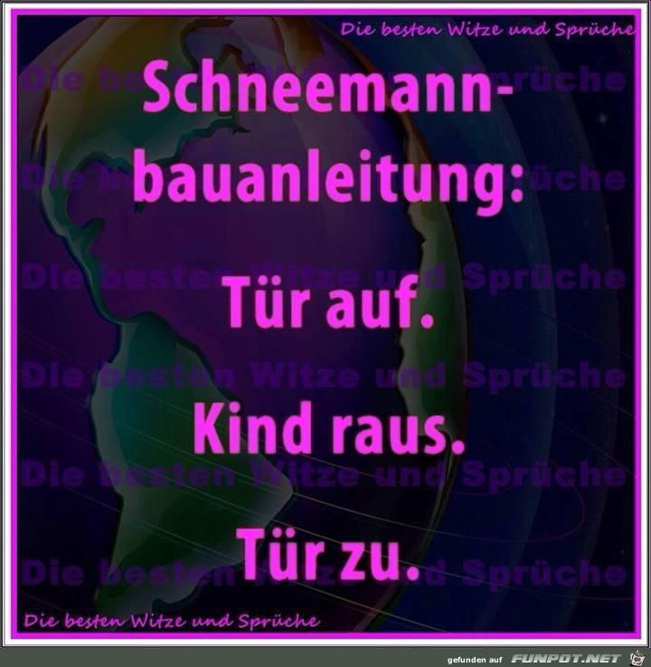 Schneemann Schneemann