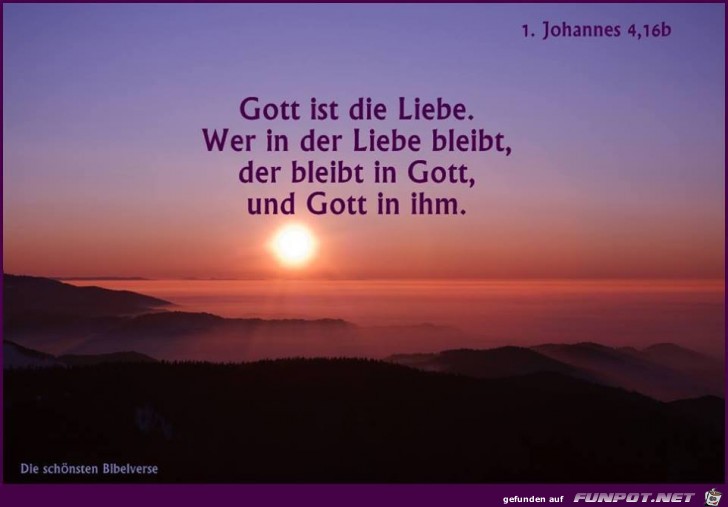 Gott ist die liebe Gott ist die liebe