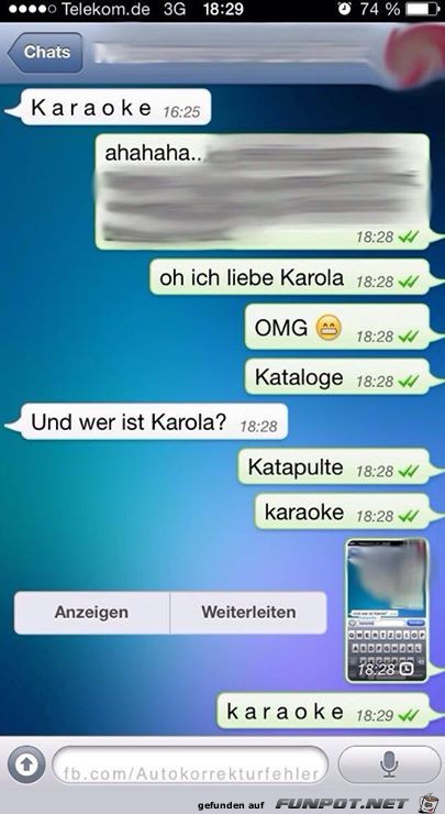Autokorrektur Karaoke Autokorrektur Karaoke