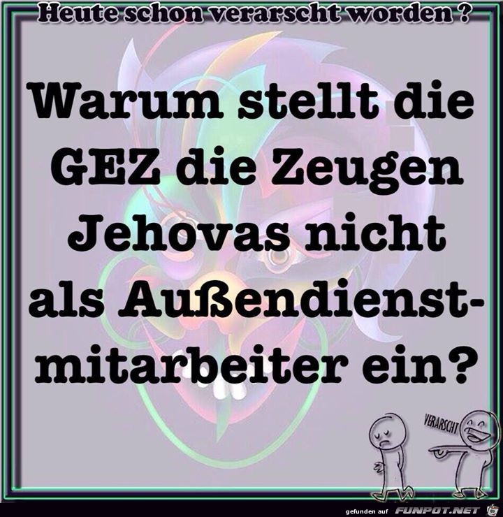 GEZ Und Zeugen Jehovas