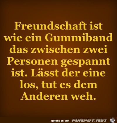 freundschaft ist wie ein 