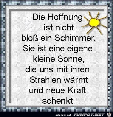 die hoffnung