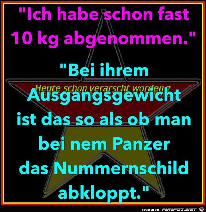 Abgenommen Abgenommen