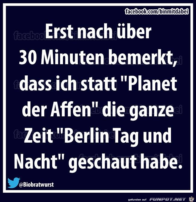 Erst nach über 30 Minuten bemerkt... Erst nach über 30 Minuten bemerkt...