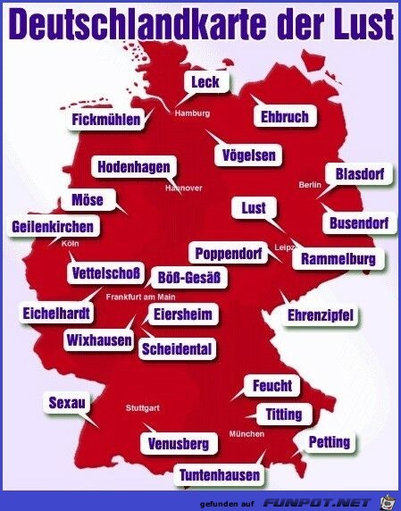 diese deutschland-karte ist lustig - komische ortsnamen 720