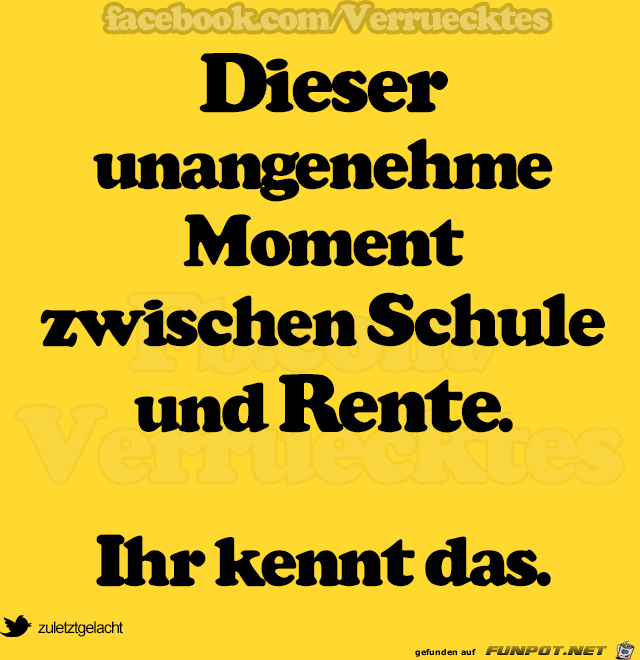 Unangenehmer Moment