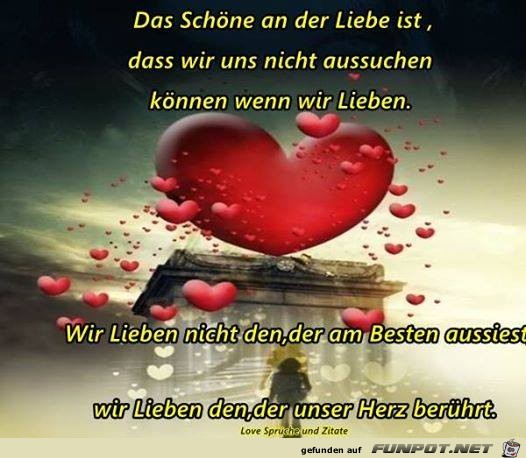 Das schoene an der Liebe