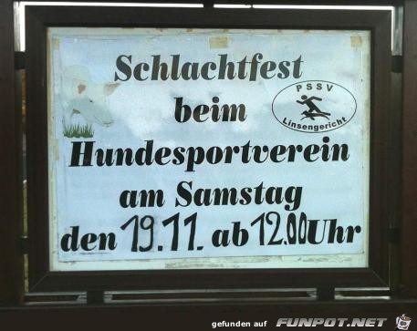 Schlachtfest Schlachtfest