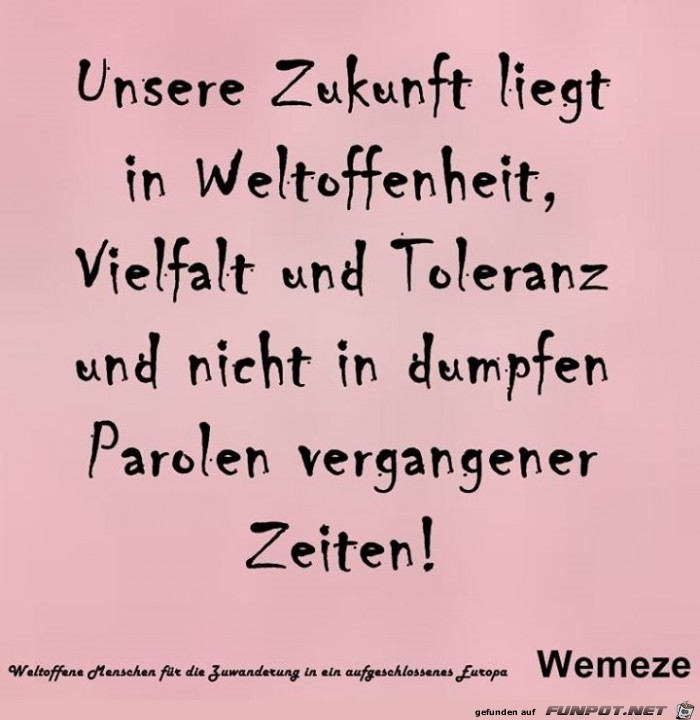 Weltoffenheit Weltoffenheit