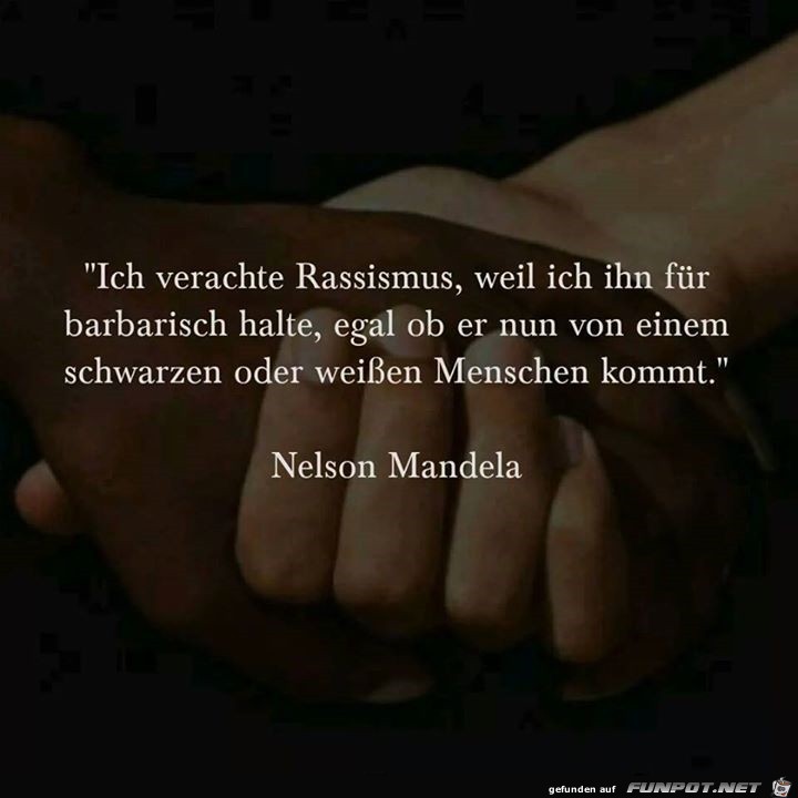 Ich verachte Rassismus Ich verachte Rassismus