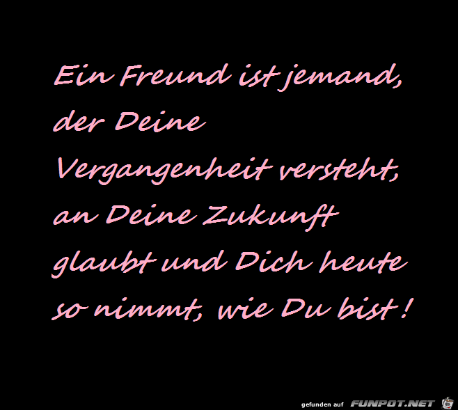 Ein Freund ist