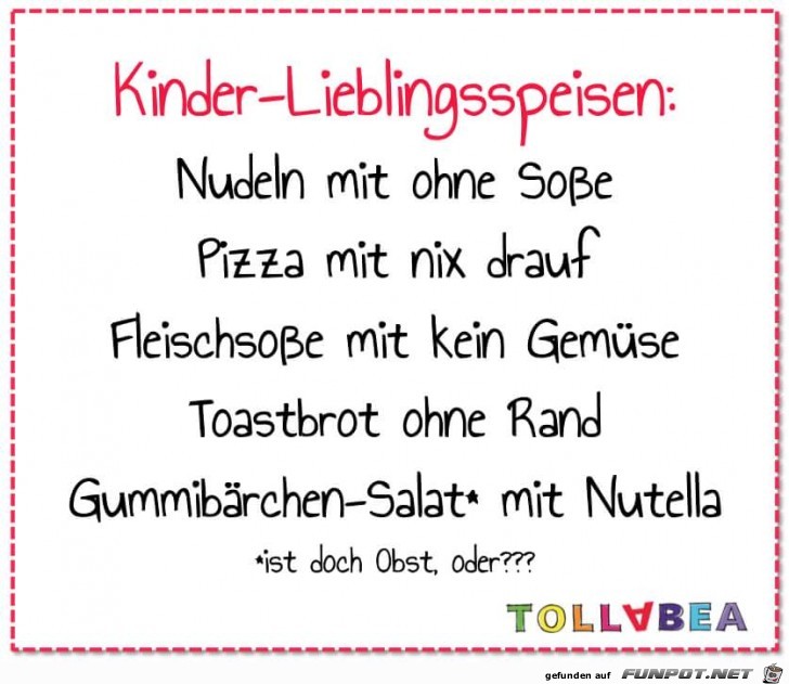 kinderlieblingsspeisen kinderlieblingsspeisen