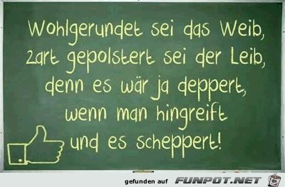 Wohlgerundet sei das Weib Wohlgerundet sei das Weib