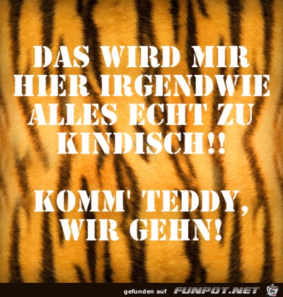 wir gehen wir gehen