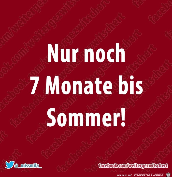 Noch 7 Monate