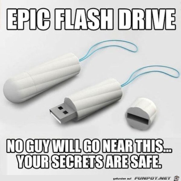 Sicheres USB Versteck