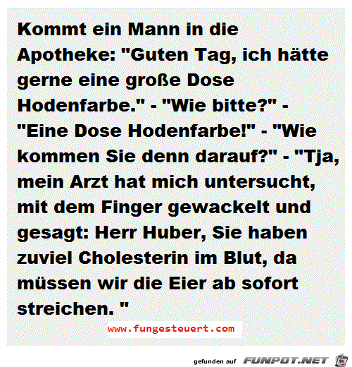 kommt ein Mann in die Apotheke kommt ein Mann in die Apotheke
