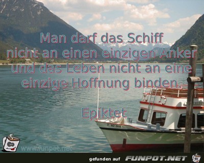 Man darf das Schiff