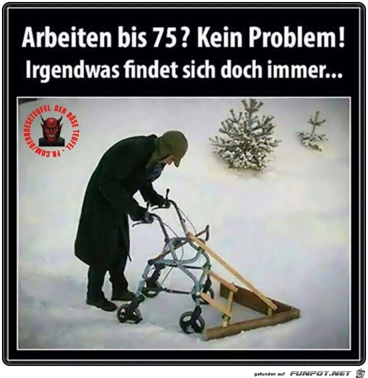 Arbeiten bis 75