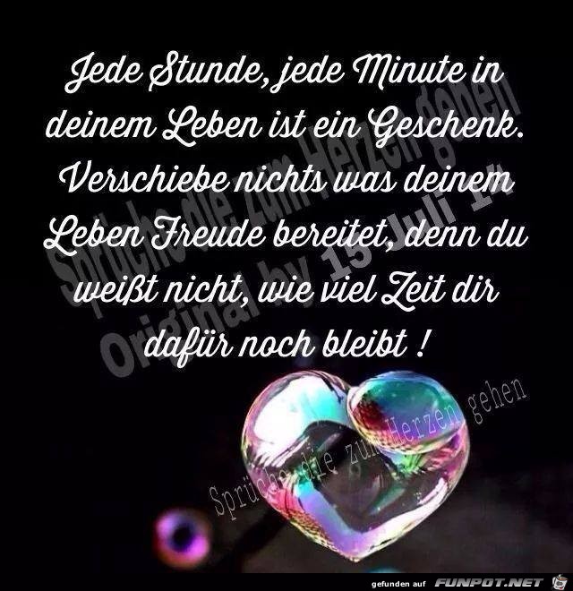 Jede Stunde jede Minute Jede Stunde jede Minute