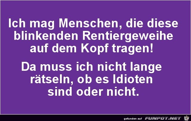 Rentiergeweihe