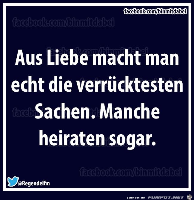 Verrueckte Sachen