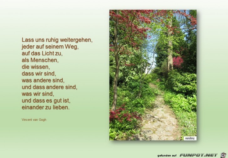 Lass uns ruhig weitergehen Lass uns ruhig weitergehen