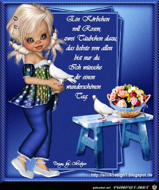 ein Koerbchen voll Rosen ein Koerbchen voll Rosen