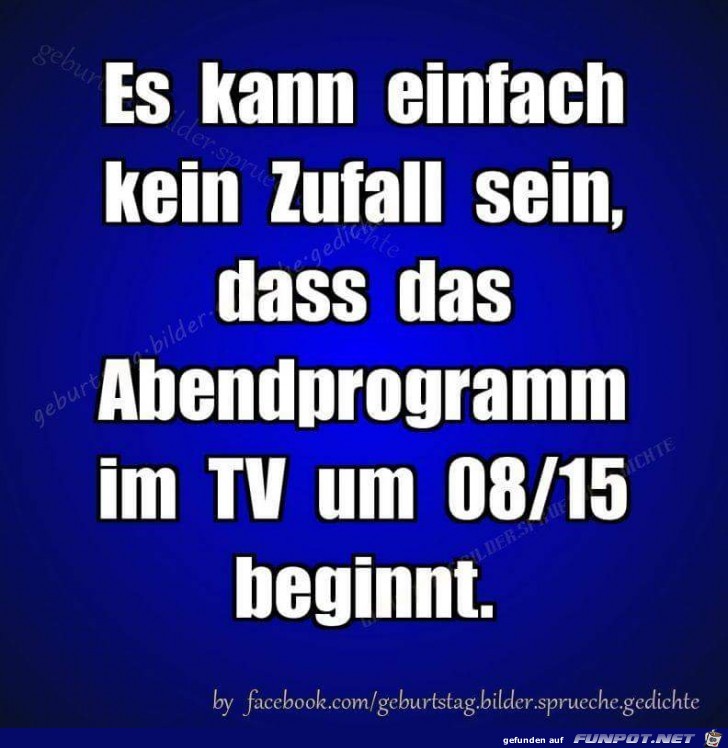 kein zufall kein zufall