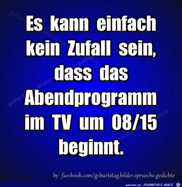 kein zufall