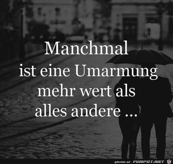 Manchmal ist eine