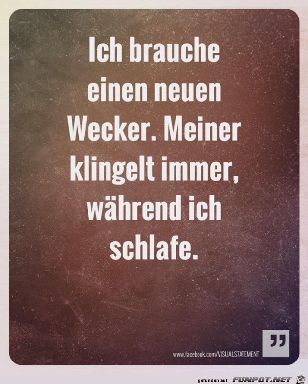 Neuen Wecker Neuen Wecker