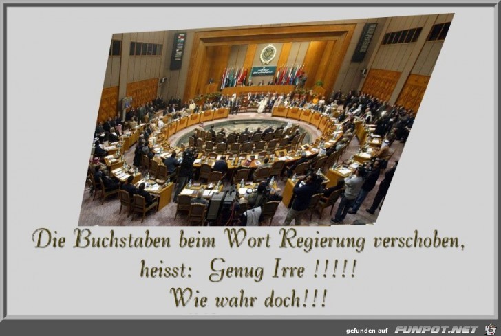 Genug Irre in der Regierung