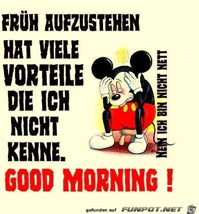 Frueh aufstehen Frueh aufstehen